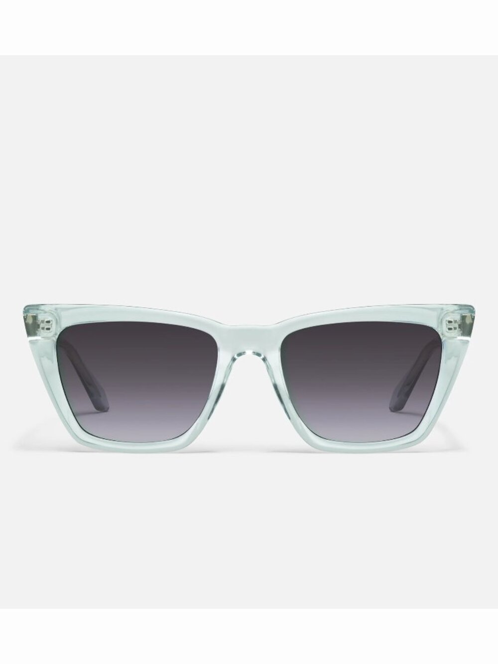 QUAY Women's CALL THE SHOTS NO-NS-2560 Glass Frame / Smoke Lenses Sunglasses